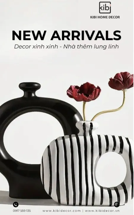 DECOR MỚI VỀ TẠI KIBI – NÂNG TẦM 1 KHÔNG GIAN SỐNG VỚI NHỮNG ĐIỂM NHẤN TINH TẾ